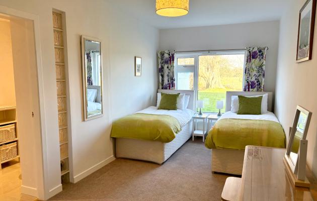 Balmangan Beag twin bedroom